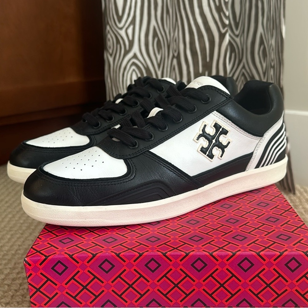 🌸LIKE NEW🌸💯Authentic Tory Burch Clover Court Sneakers